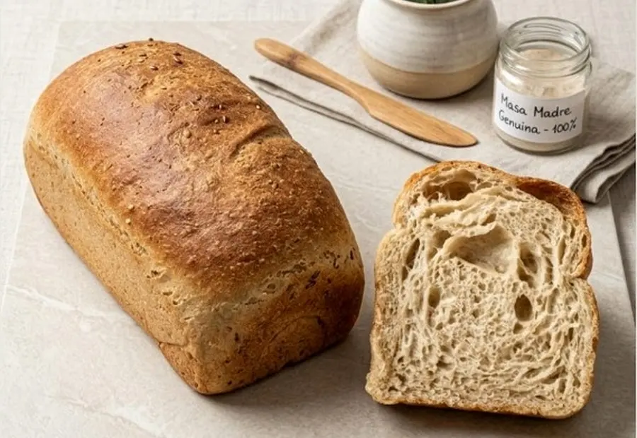 Pan de Molde Artesanal de Masa Madre — SERVUS