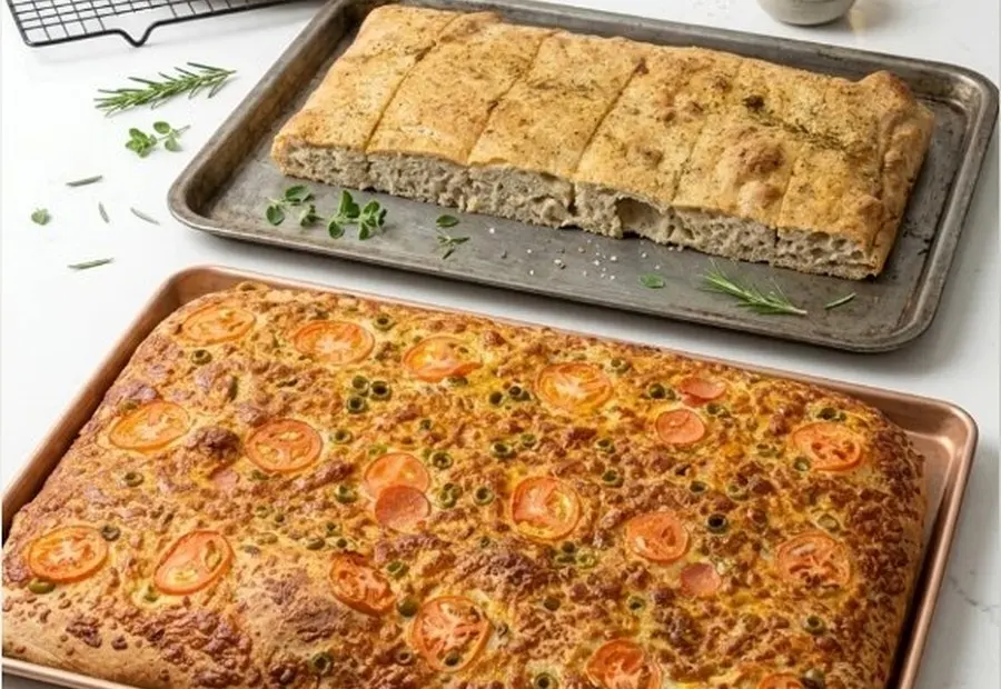 Focaccia Artesanal para Eventos — SERVUS
